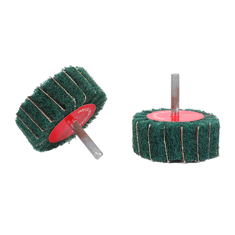 Non Woven Abrasive Wheel with Shank